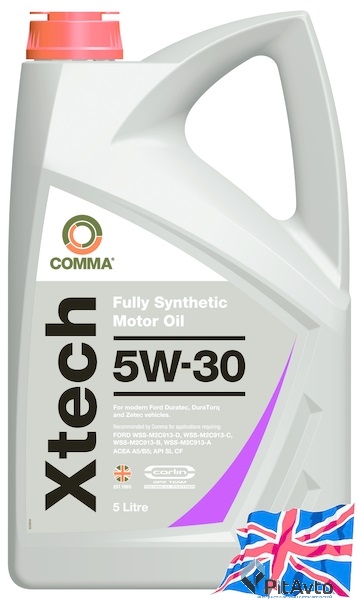 Масло моторное COMMA Xtech 5W-30 5л