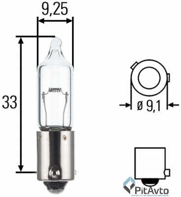 Лампа галогенная  H21W  Long Life