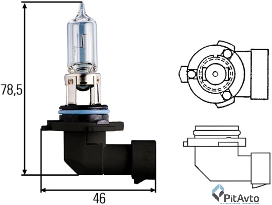 Лампа галогенная HB3 Standard