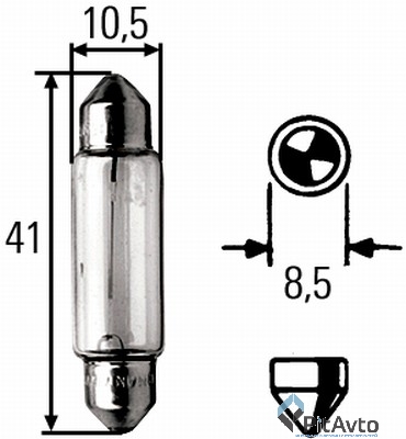 Лампа накаливания  24V 18W  Standard