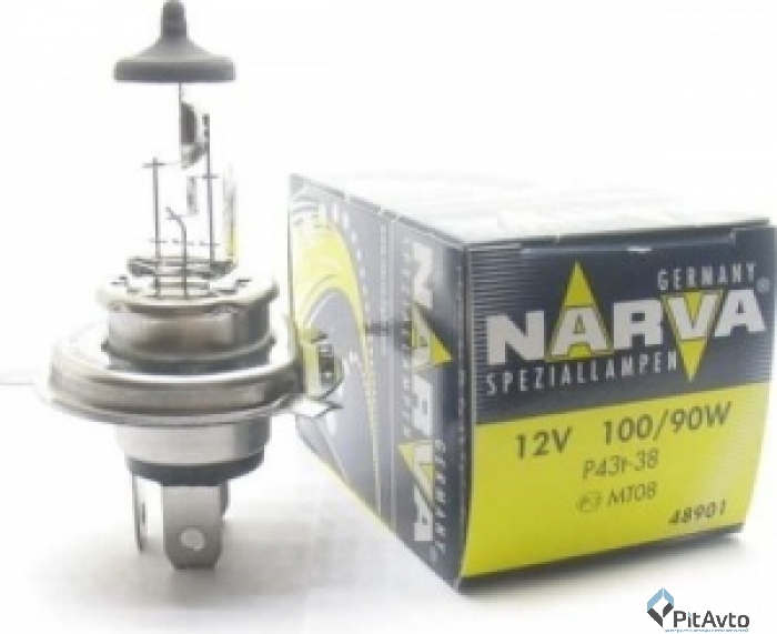 Лампа галогенная H4 12V 100/90 W  RALLYE