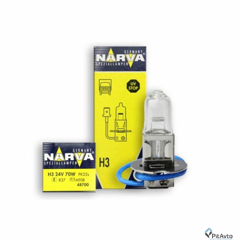 Лампа галогенная H3 24V