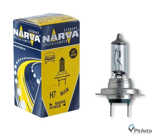 Лампа галогенная H7  RANGE POWER BLUE+