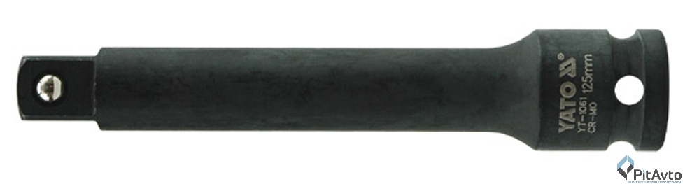 Удлинитель для воротка, ударный, 1/2, 125 мм, YATO, YT-1061