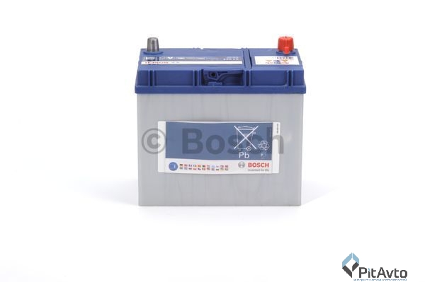 Изображение BOSCH S4 SILVER 12V 45AH 330A ETN 1(L+) BOSCH S4 SILVER 12V 45AH 330A ETN 1(L+)