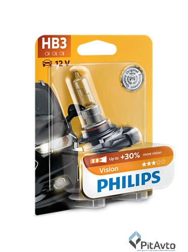 Лампа галогенная HB3, PHILIPS, 9005PRB1