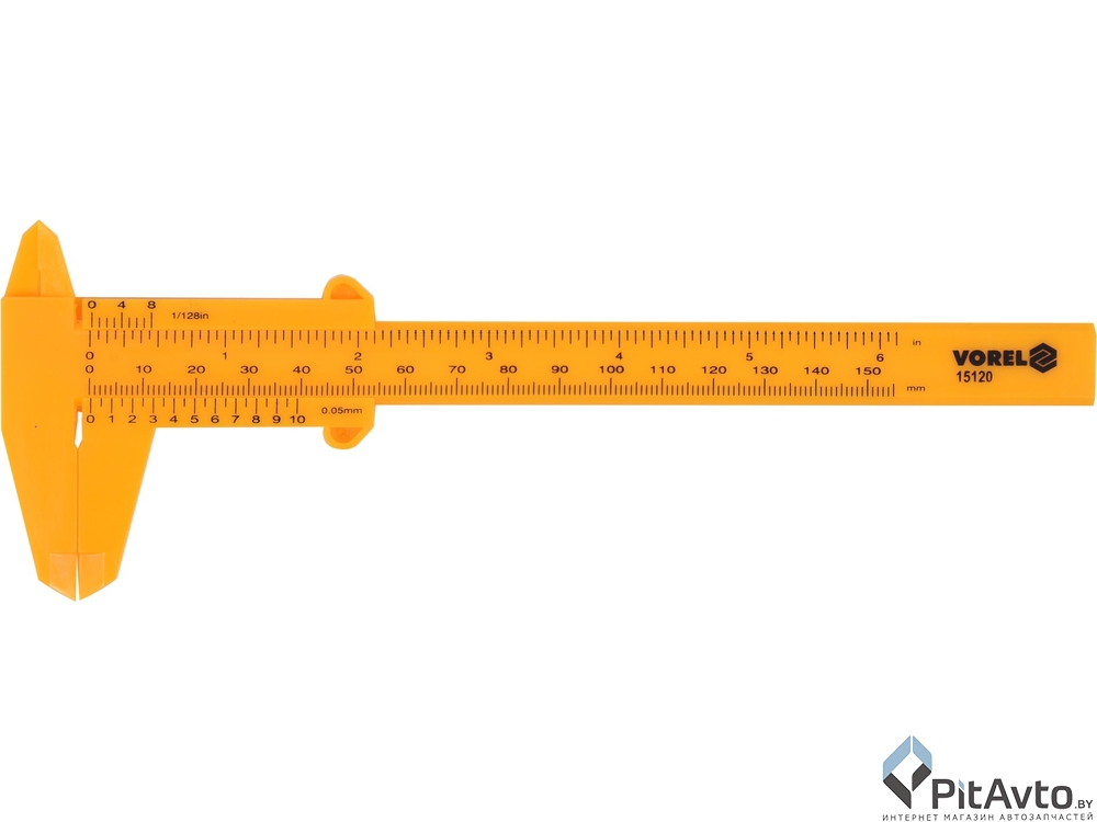 Штангенциркуль пластиковый VOREL 15120 150мм