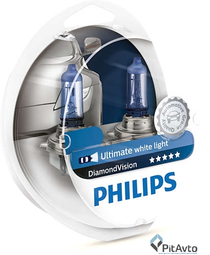 Комплект ламп HB4, PHILIPS, DIAMOND VISION, 9006DVS2