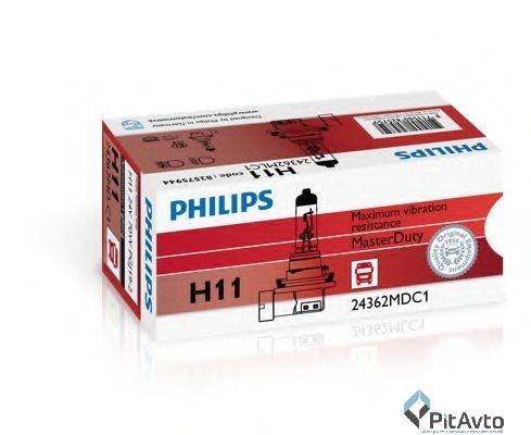 Лампа галогенная H11 24V  MASTERDUTY