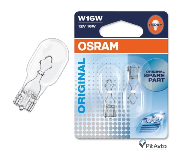 Комплект ламп  W16W ORIGINAL LINE