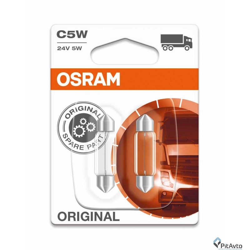 Комплект ламп накаливания  W3W 24V W2. ORIGINAL LINE