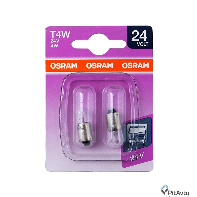 Комплект ламп накаливания T4W 24V
