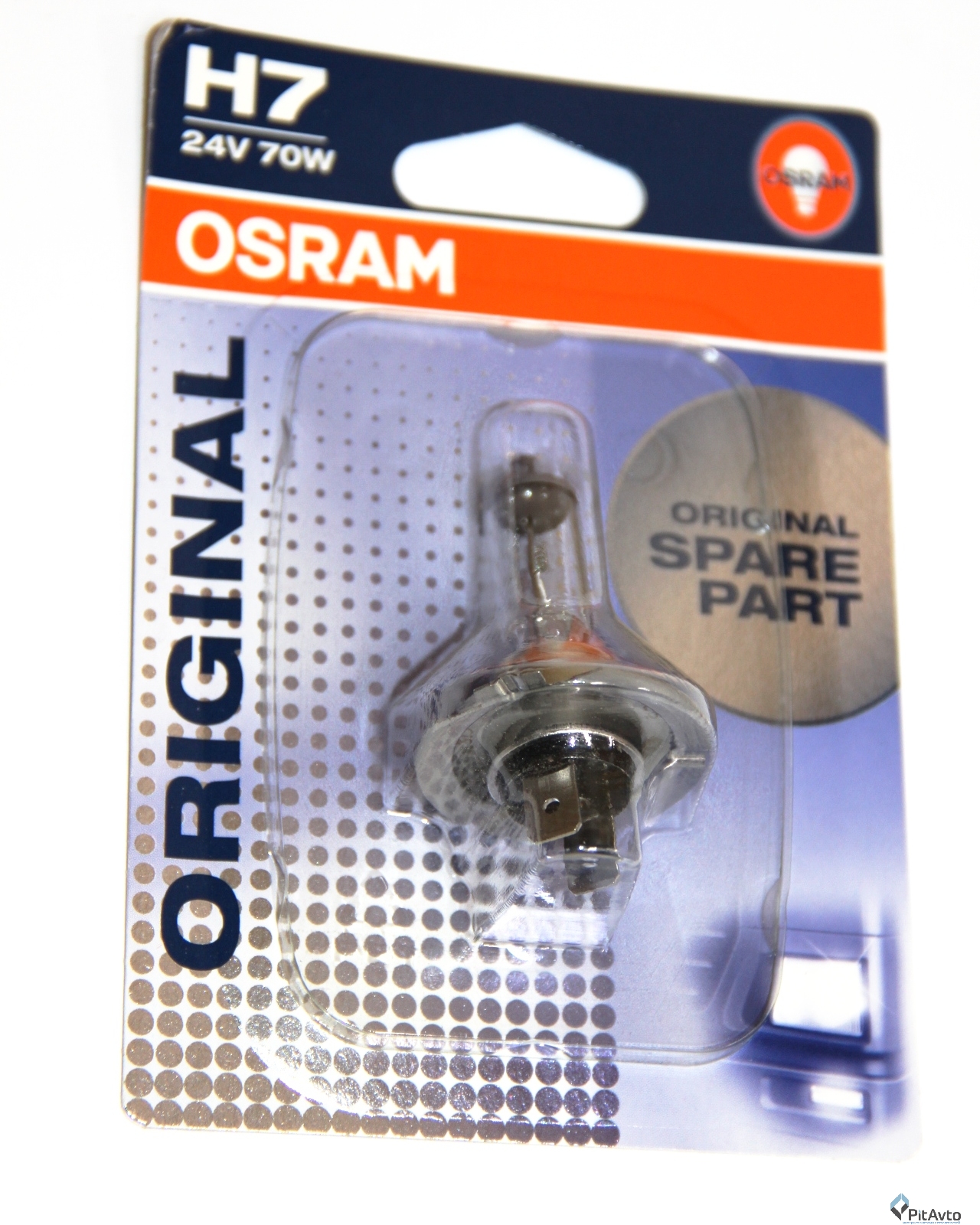Лампа галогенная OSRAM H7 24V для грузовых автомобиле