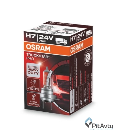 Лампа галогенная  H7 24V  TRUCKSTAR PRO
