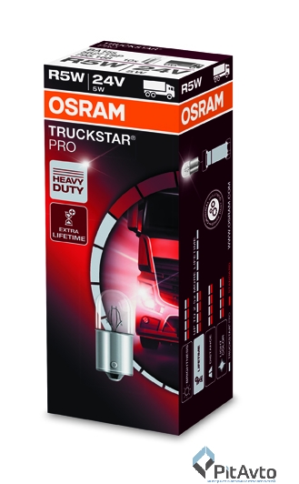 Лампа накаливания  R5W 24V  TRUCKSTAR PRO