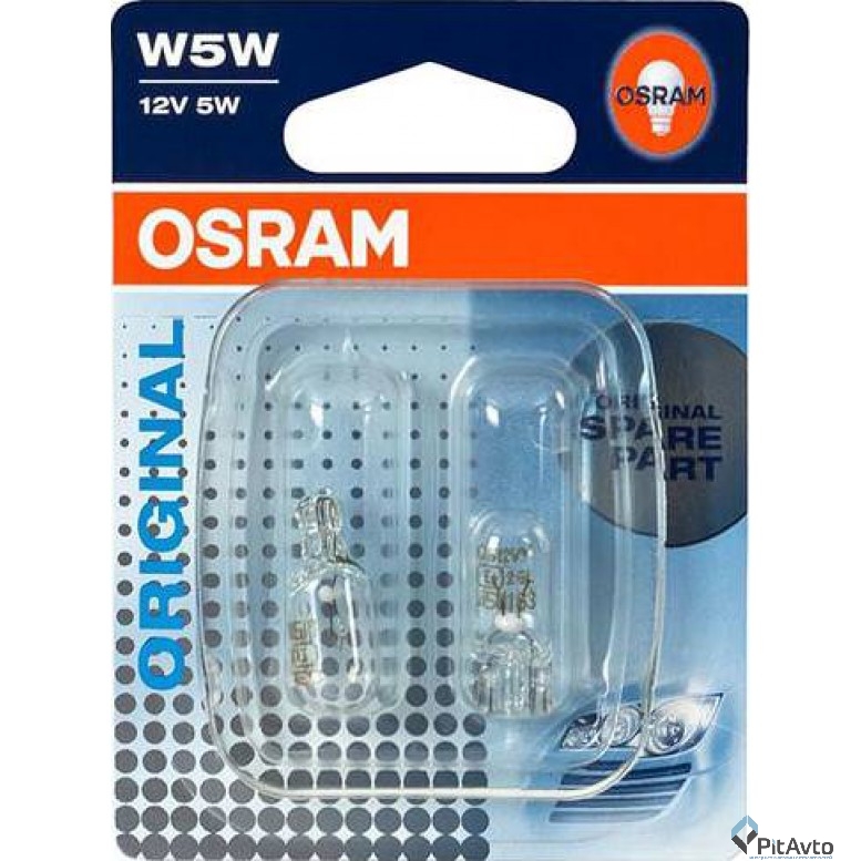 Лампа накаливания OSRAM, W5W, 2825