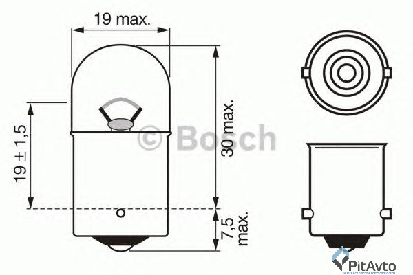 Лампа накаливания R5W Longlife Daytime