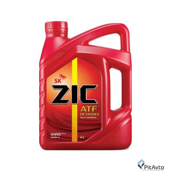 Жидкость гидравлическая ZIC ATF Dexron 6 4л
