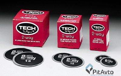 Заплатки универсальные 55мм TECH116BKI