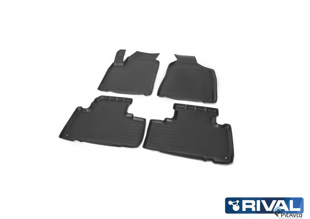 Коврики салона, RIVAL, для Ssang Yong Actyon 2010-, 15301001