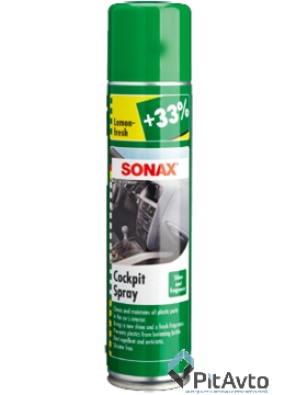 Очиститель-полироль для пластика SONAX 343300
