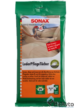 Салфетки для очистки кожи SONAX 415600