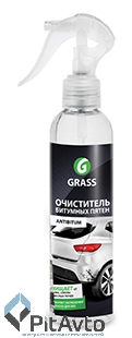 GRASS 155250 Очиститель битума Antibitum, средство для удаления нефтепродуктов, смол, битумных пятен, следов резины и других дорожно-нефтяных загрязнений, 250 мл