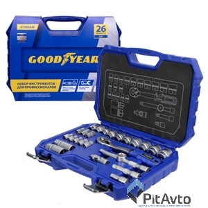Набор инструментов Goodyear GY002026 26пр