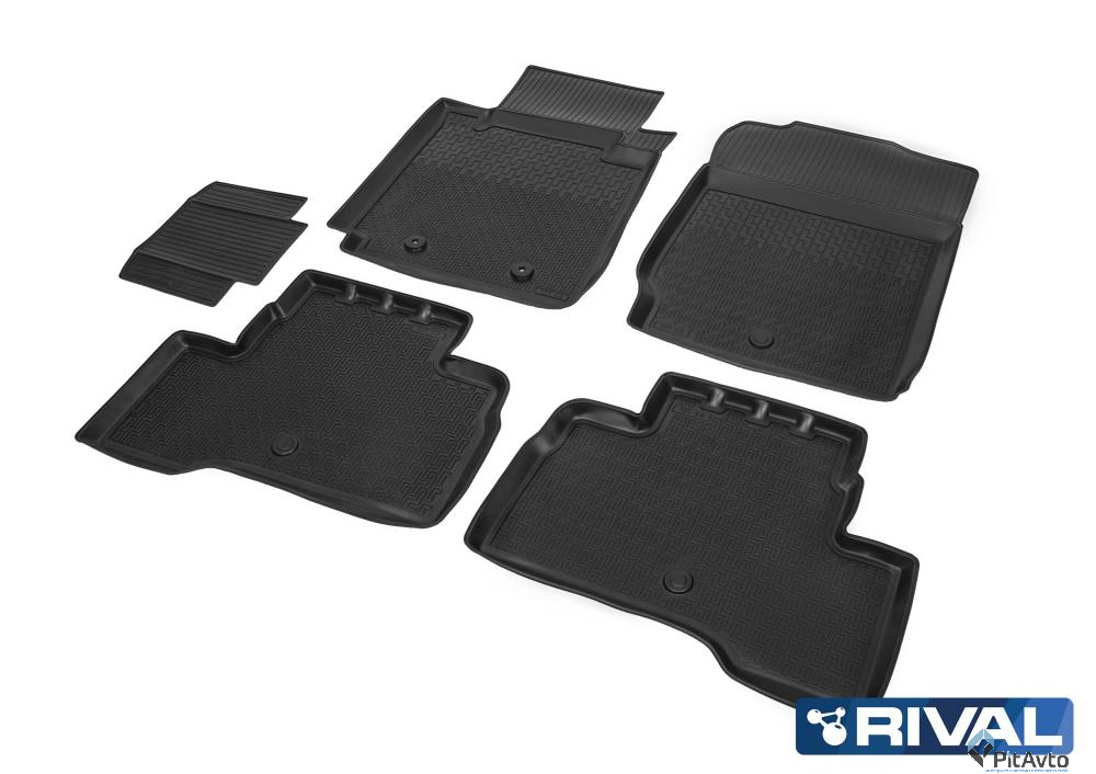 Коврики салона, RIVAL, для Suzuki Grand Vitara 3.2005-, 15501001