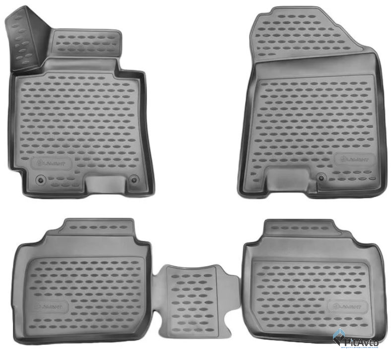 Комплект ковриков 3D KIA Soul 2008-2014 4шт / NLC3D2525210