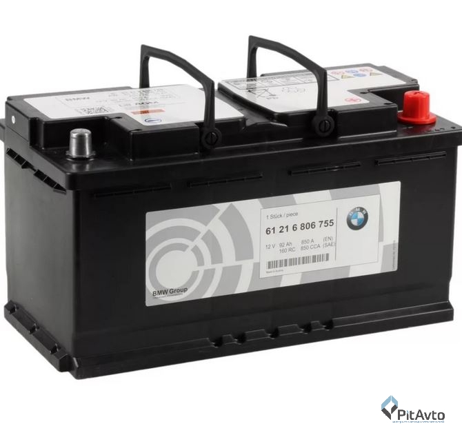Аккумулятор BMW 92AH 850 A, 61216806755