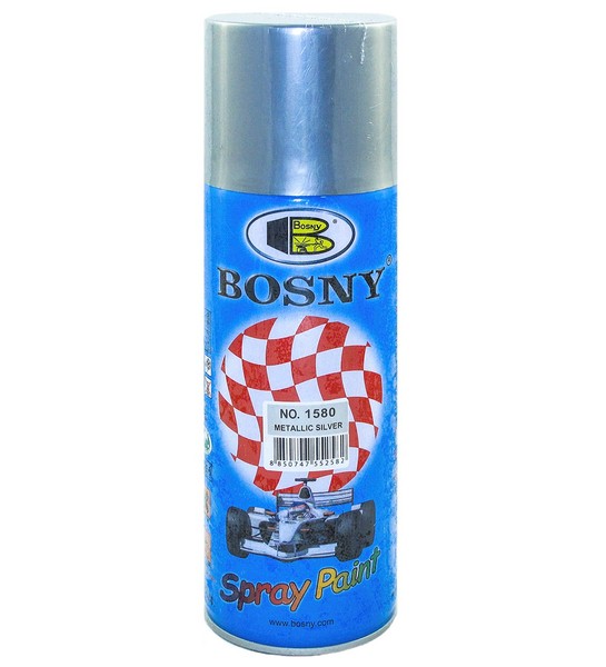Краска Серебряный мет. 400мл BOSNY BS1580