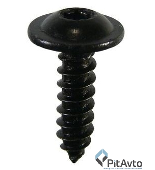 92906M Саморез 3.8x16mm под TORX цвет черный