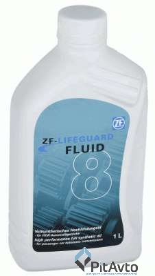 Жидкость гидравлическая ZF LIFEGUARDFLUID 8 1л / S671.090.312