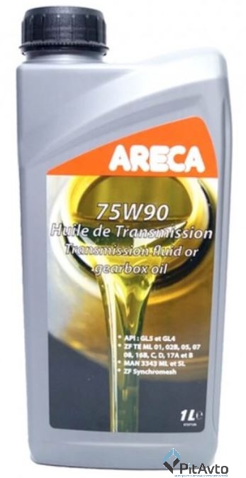 Масло трансмиссионное ARECA 75W-90 1л / 15111