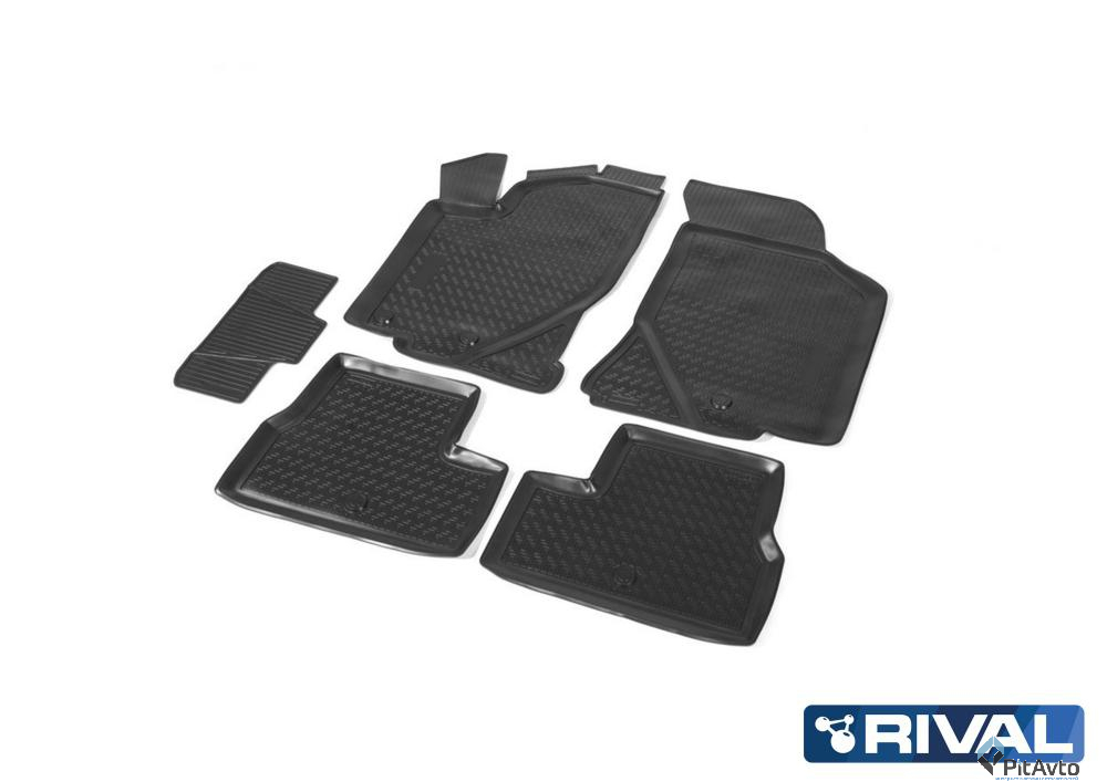 Коврики салона RIVAL Lada Granta 2011-> / 16001001