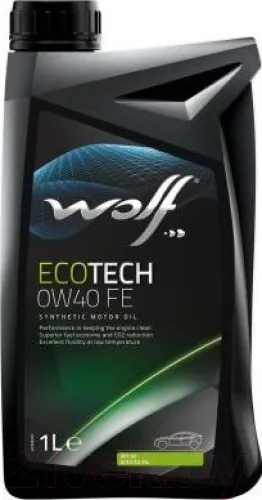 Масло моторное Wolf Ecotech 0W-40 FE 1л