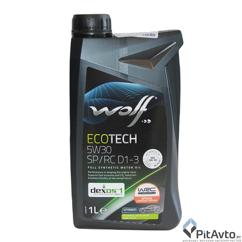 Масло моторное Wolf Ecotech 5W-30 SP/RC D1-3 1л