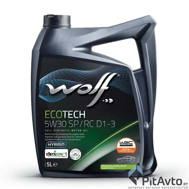 Масло моторное Wolf Ecotech 5W-30 SP/RC D1-3 5л