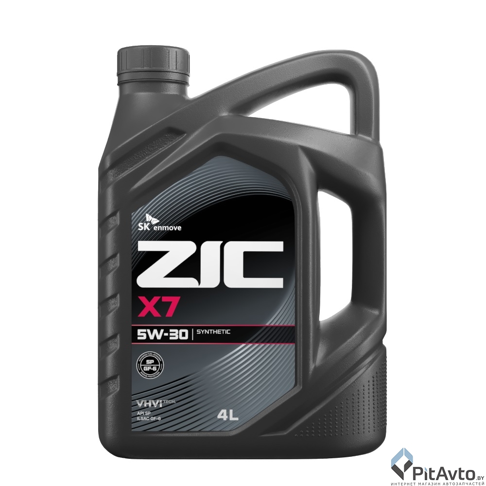 Масло моторное ZIC X7 5W30 4л