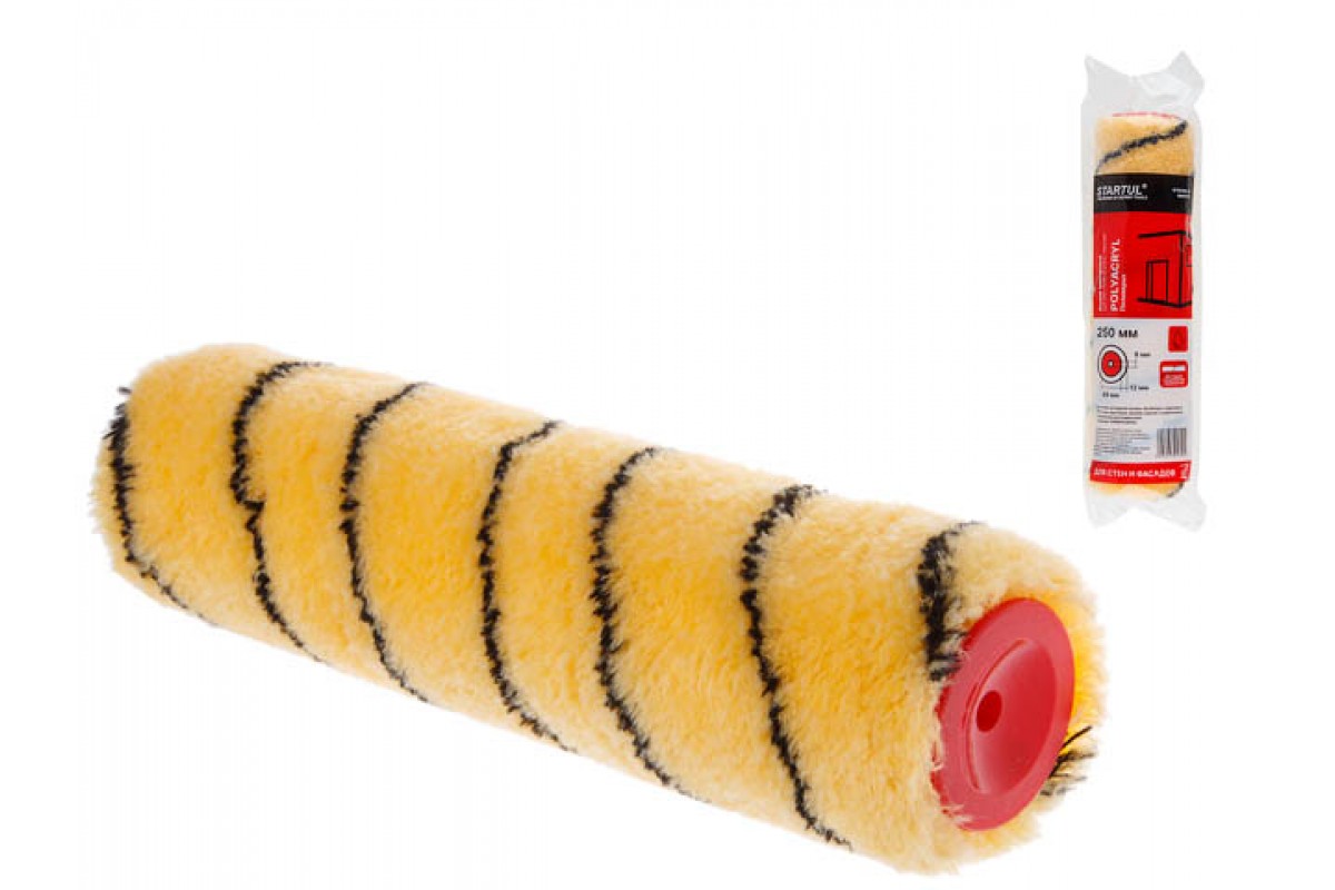 Ролик POLYACRYL 48-250мм под ручку 8мм STARTUL MASTER (покраска стен и фасадов. полиакрил) 2823