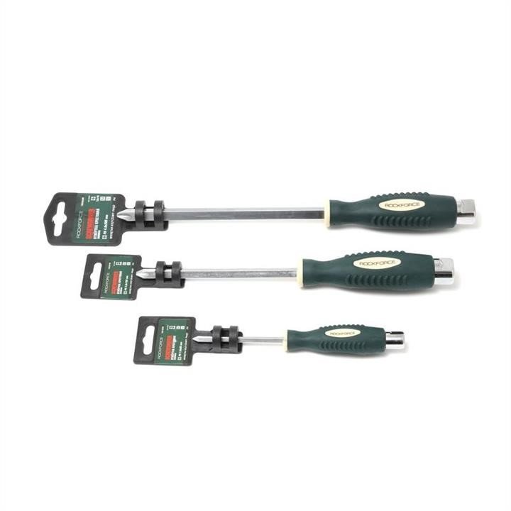 FORCEKRAFT FK-70230150 Отвертка крестовая силовая магнитная Profi S2 PH3.0х150мм. на пластиковом держателе