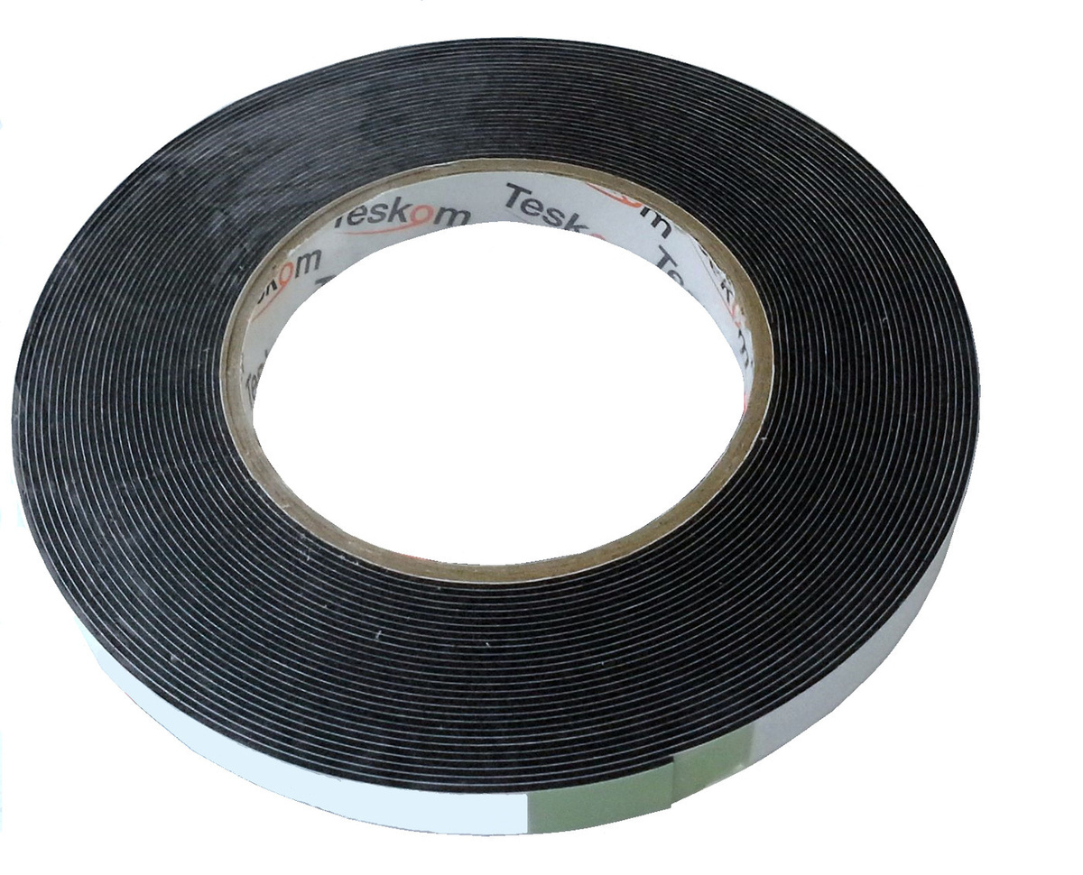 TESKOM Скотч двухсторонний  черный