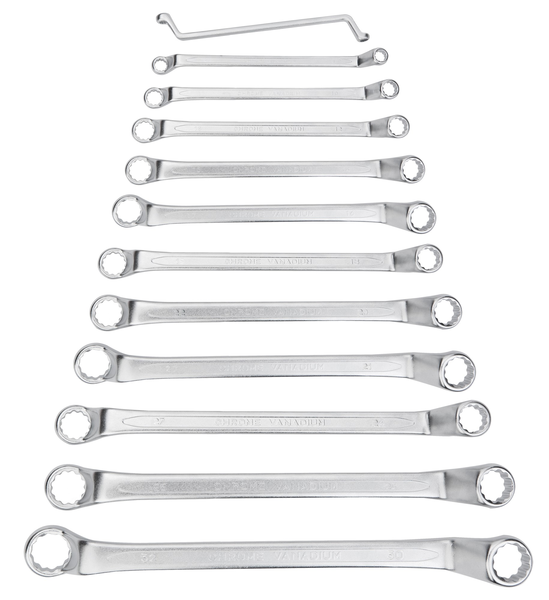 NEO 09-952 набор ключей накидных  изогнутые  6 x 32 мм 