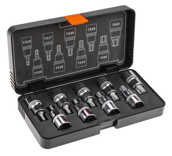 NEO 08-707 набор головок  с насадками Torx 55мм  
