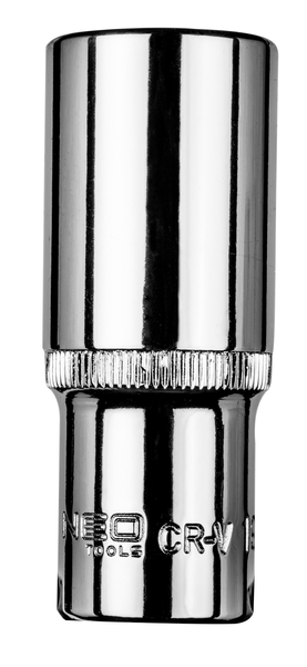 NEO 08-194 головка  6-гран  3/8' длинная   19 мм  CrV 