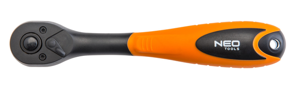 NEO 08-514 трещотка  изогнутая 1/4'  150 мм  72з  