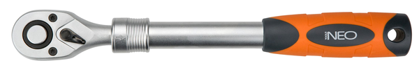 NEO 08-515 трещотка телескопическая  1/2' 72з