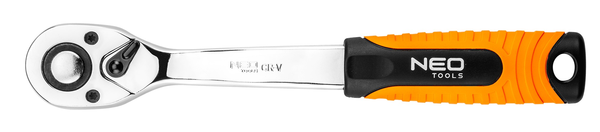 NEO 08-520 трещотка  1/2'  255 мм  72з 