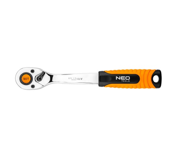 NEO 08-536 ключ трещоточный  1/2''  90 зубов 